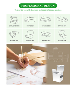 Boîtes d'avion personnalisées de luxe de haute qualité avec gaufrage et pelliculage mat, fermeture magnétique pour emballage de bijoux et logo personnalisé - Product Image 2