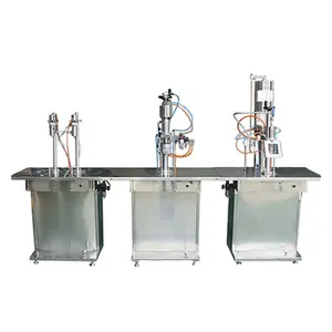 Factory Direct Sale Aerosol Spray Can Filling Crimping and Capping Machine