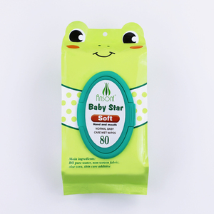 100 <span class=keywords><strong>lingettes</strong></span> humides en coton, OEM personnalisées, <span class=keywords><strong>lingettes</strong></span> pour bébé <span class=keywords><strong>bio</strong></span> - Product Image 2