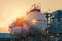 Dongyue 600 à 10000m3 lpg Réservoir sphérique Propane Butane Terminal de stockage de gaz Prix d'usine