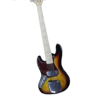 Weifang Rebon Gitar Bass Elektrik, 5 String Tangan Kiri JB