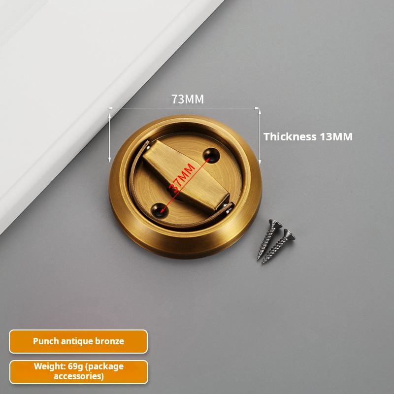 Yellow brass (screws included)