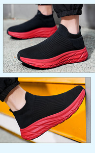 <span class=keywords><strong>Scarpe</strong></span> da Uomo con Tomaia in Maglia, Traspiranti, Ammortizzanti, Leggere, <span class=keywords><strong>per</strong></span> Sport, Corsa, Jogging, Camminata, Mocassini Primaverili ed Estivi - Product Image 5