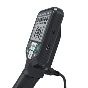 Detector de Metales con Bobina de Búsqueda de 30 cm, Varilla Ajustable, Plástico Negro, Uso en Exteriores para Adultos - Product Image 4