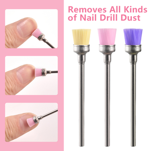 KADS <b>Nail</b> Drill Bit Brush Professional <b>Nail</b> Dust <b>Nail</b> Dust Cleaning <b>Nail</b> Accessories Tool Manicure Dust Brush Cleaning Tool - Product Image 5