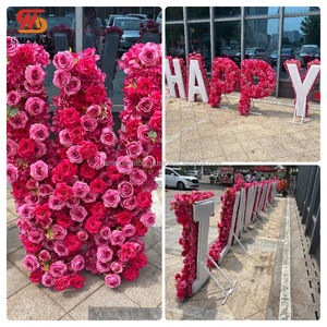 Arco de Flores de Rosa de Seda Artificial de Alta Calidad SMOOTH para Decoración de Bodas, Tamaño 1.8-2.4m - Product Image 2