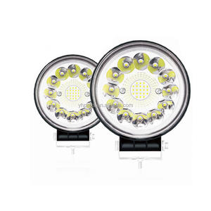 4 pulgadas 130W redondo Super brillante foco <span class=keywords><strong>Led</strong></span> luz de conducción lámpara antiniebla <span class=keywords><strong>para</strong></span> camión Tractor <span class=keywords><strong>remolque</strong></span> - Product Image 6