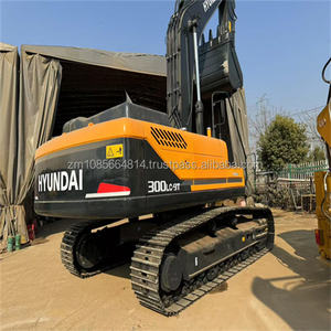 Corea del Sur original usado buen estado 30 toneladas excavadora sobre orugas Hyundai 300LC-9T 300LR-9 precio bajo para la venta - Product Image 1