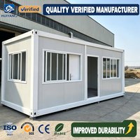 Conteneur modulaire préfabriqué de 20 pieds pour camping, kit de conteneur mobile pour maisonnette, petite maison facile à installer