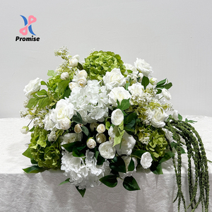 Fresh Promise Brand Silk Handmade Realistic Garden Style Rose Hydrangea <b>Artificial</b> <b>Flower</b> Banquet Ornament - Product Image 1
