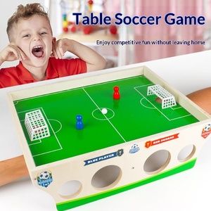Jeu <span class=keywords><strong>de</strong></span> football <span class=keywords><strong>de</strong></span> table en bois pour enfants, jeu <span class=keywords><strong>de</strong></span> <span class=keywords><strong>société</strong></span> interactif parent-enfant, jouet éducatif pour la coordination œil-main - Product Image 4