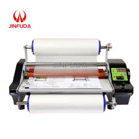 Machine de plastification à chaud et à froid pour films mats et brillants, largement compatible avec divers types de films, pour le revêtement d'images