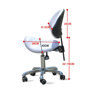 Venta caliente último modelo silla médica ajustable enfermera médico taburete para hospitales clínicas para uso Dental Material plástico metálico - Product Image 5