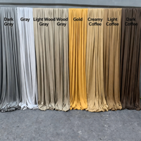 Tissu de fond moderne et coloré en fil de laine pour décorations de fêtes, mariages et cérémonies d'anniversaire