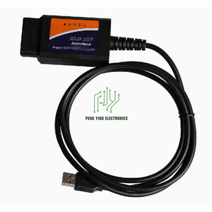 Pengying IC chip mới USB ELM327 OBD2 xe lỗi phát hiện dòng chuyến đi máy tính giao diện USB dòng ELM 327 - Product Image 1