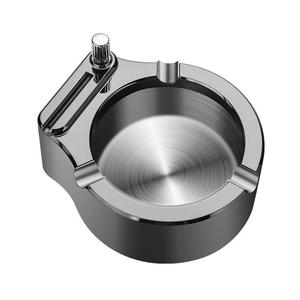 <span class=keywords><strong>Briquet</strong></span> kérosène en acier inoxydable au design vintage avec dix mille allumettes et cendrier pour cigarettes - Product Image 1