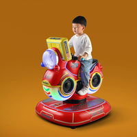 Station d'arcade Kiddie Car Rides Machine 3D Moto Machine à jetons Jeu vidéo Racing Rocking Amusement Motor