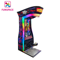 Jeu de rachat électronique à pièces Funspace de haute qualité Échange de cadeaux de boxe Équipement de machine de boxe Machine de jeu d'arcade