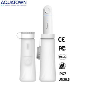 Latest Easy to Use Travel Outdoor ABS Bidet Two Mode Water Control IPX7 Waterproof OEM/ODM Custom Portable ES001-<b>D</b> Rear Feminine - Product Image 1