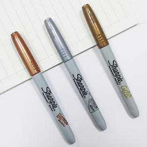 金属ゴールドとシルバー<span class=keywords><strong>Sharpie</strong></span>永久マーカーペン - Product Image 6