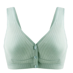 Produttori gilet tipo profondo V biancheria intima di maternità puro cotone senza anello in acciaio fibbia anteriore alta elastica traspirante di grandi dimensioni <span class=keywords><strong>Nur</strong></span> - Product Image 5