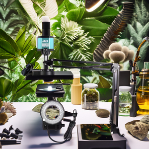 1080P 48MP 4K Video Microscopio Cámara 150X Zoom LED C-mount <span class=keywords><strong>Lens</strong></span> para Big Vision Adquisición de imágenes digitales para teléfono - Product Image 3