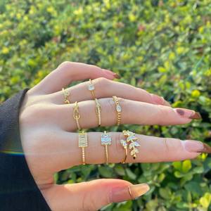 925 disegni semplici gioielli uomo anelli per gioielli in oro donna 18K Arabia saudita regolazione fede nuziale argento ottomano Tugra - Product Image 5