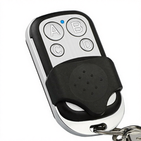 Télécommande de porte de garage du fabricant 433 MHz 315 MHz 4 canaux pour commande de portail, ouvre-porte de garage, télécommande d'alarme