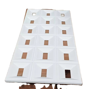Panneau mural 3D en pierre PU, placage en polyuréthane, ignifuge, imperméable, pierre artificielle pour l'intérieur des hôpitaux et des centres commerciaux - Product Image 1
