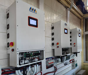 <span class=keywords><strong>Inversor</strong></span> de 10KW Bifásico Versión Estadounidense, Sistema de Energía Solar Híbrido de 20kw Fuera de la Red con Montaje en Techo y Almacenamiento de Energía con Batería de Litio - Product Image 5