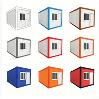 Maison en conteneur préfabriqué détachable et mobile Stabilité standard Maison en conteneur modulaire portable personnalisée