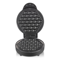 Machine à gaufres automatique électrique RAF 20 cm de diamètre 1000 W, pour sandwichs et mini-bollets, antiadhésive, pour la maison