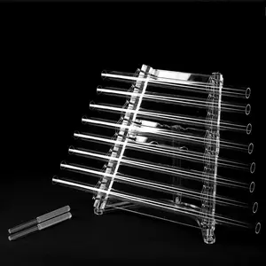 Feng Shui-Stijl Kristallen Zingende Harp Met Standaard Chakra-Noten In 432Hz 440Hz Gemaakt Van Glas Kwarts Materiaal Muziekinstrument