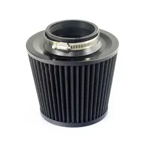 BLUE 2.5" 63.5 mm Inlet Cold Air Intake Cone Replacement Performance Racing High Flow Intake Air Filter