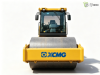 Rouleau vibratoire à tambour unique XS143 de 14 tonnes, moteur Cummins EPA EURO5, puissance 125 kW, force excitante 280 kN, pour compactage de sols