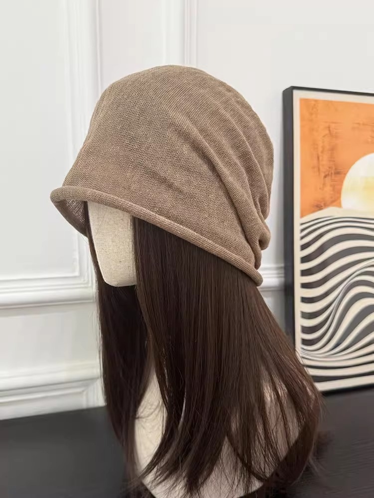 [linen heap hat] mocha (thin)