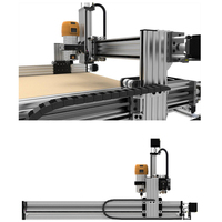 Kit complet de fraisage et de gravure CNC 1010 Lead 1000x1000mm 4 axes, machine de gravure CNC avec vis à billes améliorées