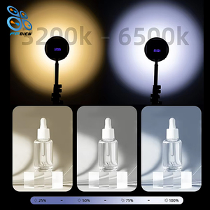 Le plus récent COB Light Led <span class=keywords><strong>Ring</strong></span> Light RGB Full Color 360 Wide Area pour l'éclairage photographique vidéo de la caméra - Product Image 3