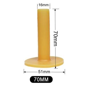 5 Tees de <span class=keywords><strong>Golf</strong></span> de Goma Acanalados, Duraderos y Reutilizables para Campo de Práctica, Accesorios de <span class=keywords><strong>Golf</strong></span> para Interiores y Exteriores - Product Image 6