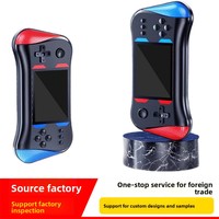 Console de jeu vidéo portable rétro, écran couleur 3 pouces, machine de jeu classique de poche, double joueur, cadeau pour enfants et adultes X7M