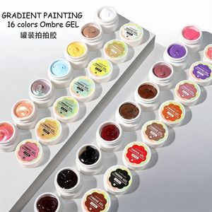 เจลทาเล็บ 16 สี แบบไม่ต้องเช็ด ไล่เฉดสี สำหรับเพ้นท์เล็บ ทำเล็บมือแบบ DIY สำหรับร้านทำเล็บ ขายส่ง - Product Image 2