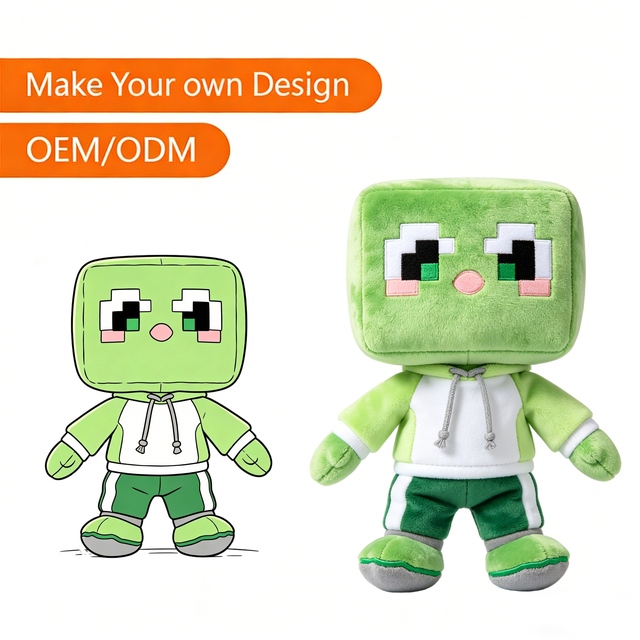 Custom Boys Plush Figure Toys Cotton University Mascot Merchandise Character Plush 11-30cm