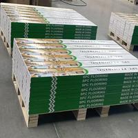 SPC Vinyl-Bodenbelag im Fischgrätmuster, Klicksystem, Wasserfeste Vinyl-Bodenfliesen für Heimdekoration