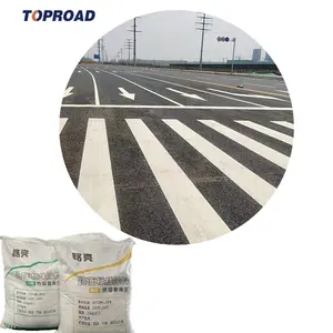White Reflective Thermoplastic Traffic Road Marking Surface Material Best Quality