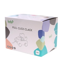 Jouet gonflable souple pour enfants, voiture à tirer à la corde, design tambour, trotteur rythmique, pour bébés et tout-petits, sportif, Montessori, éducatif, en bois