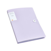 Classeur A4 bleu rose noir vert blanc, 20 30 40 60 80 100 pages Transparent