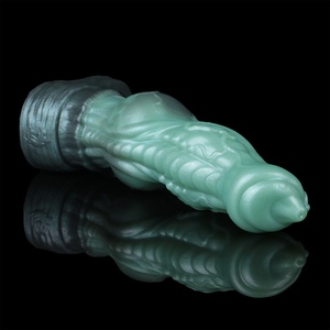 YC-2502 Hunting Dog <b>Dildo</b> Sheath for Men Fantasy Penis Enlargement Extender Liquid Silicone Penis Cover Sex Toys for Men 18+ - Product Image 5