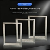 Fourniture directe du fabricant : Matériaux pour la fabrication de plaques et d'encadrements en maille d'aluminium pour sérigraphie monofilament, incluant des gabarits et des matériaux d'exposition.