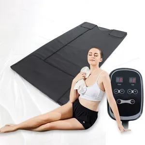 Coperta per Sauna secca dimagrante termica a infrarossi per la perdita di peso e coperta disintossicante per il corpo con telecomando per una persona