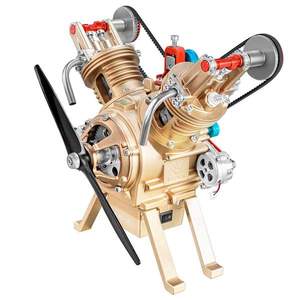 Pièces RC pour bricolage, modèle de <span class=keywords><strong>moteur</strong></span> <span class=keywords><strong>Stirling</strong></span> DM114, <span class=keywords><strong>moteur</strong></span> bicylindre en V, kit d'ornements en résine, jouets pour adultes, <span class=keywords><strong>meilleur</strong></span> cadeau éducatif, <span class=keywords><strong>moteur</strong></span> - Product Image 3
